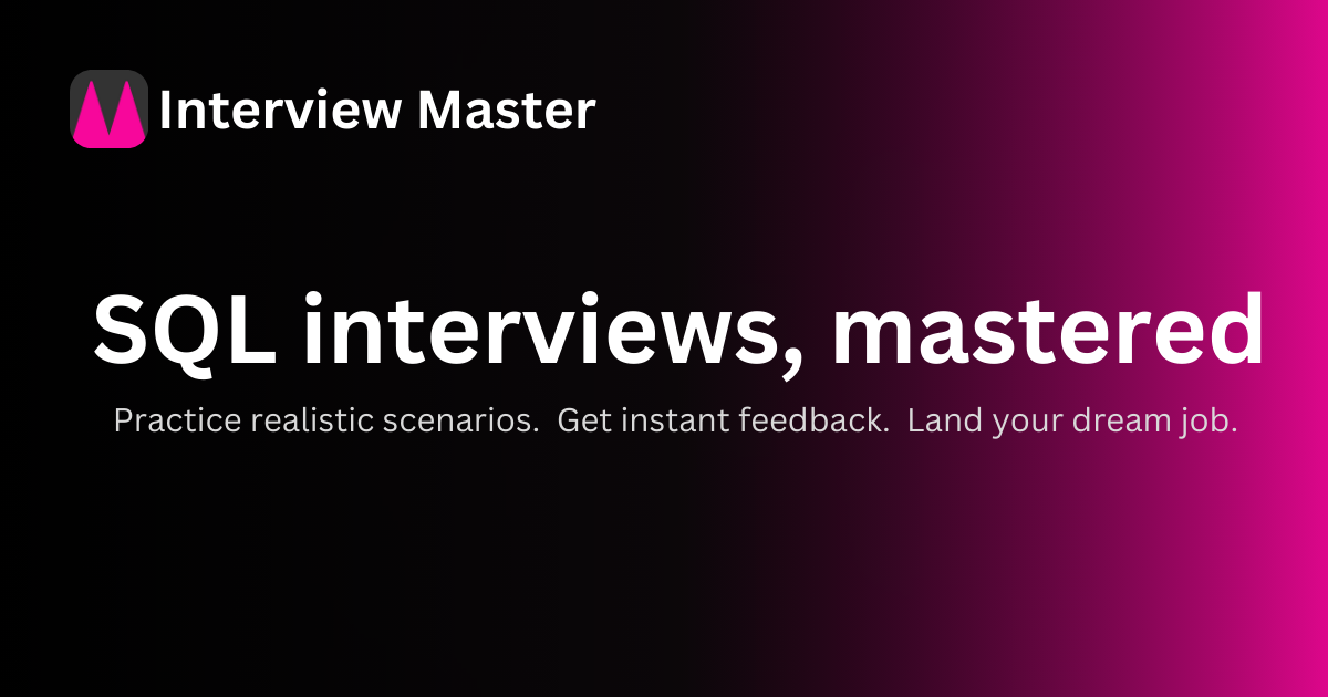 InterviewMaster